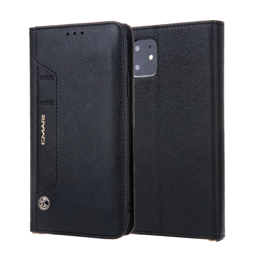 

For iPhone 11 Pro Max CMai2 Kaka Series Litchi Texture Horizontal Flip Leather Case with Holder & Card Slots(Black)