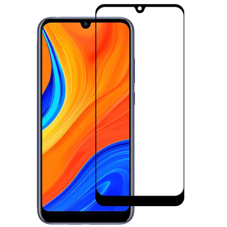

For Huawei Y6s 9H Surface Hardness 2.5D Full Glue Full Screen Tempered Glass Film