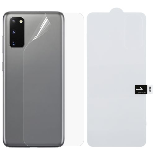 

For Galaxy S20 Soft Hydrogel Film Full Cover Back Protector