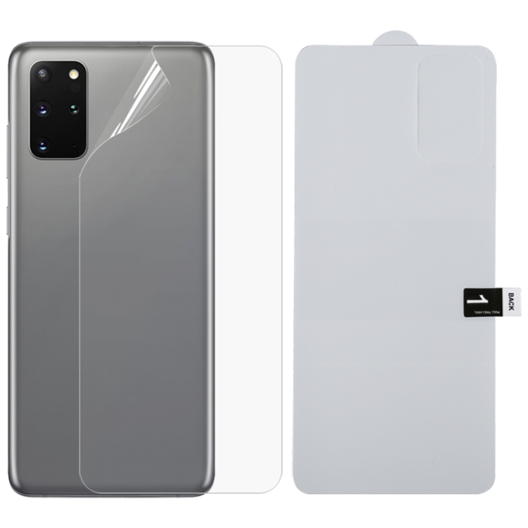 

For Galaxy S20+ Soft Hydrogel Film Full Cover Back Protector