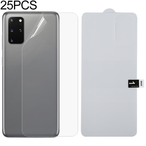 

For Galaxy S20+ 25 PCS Soft Hydrogel Film Full Cover Back Protector