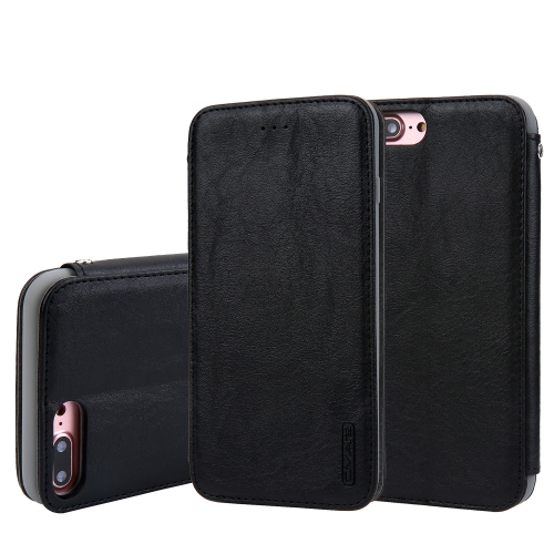 

For iPhone 8 Plus / 7 Plus CMai2 Cloud Skin Series Horizontal Flip Leather Case with Holder & Card Slots(Black)