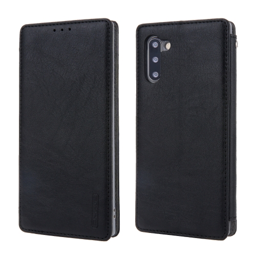 

For Galaxy Note10 CMai2 Cloud Skin Series Horizontal Flip Leather Case with Holder & Card Slots(Black)