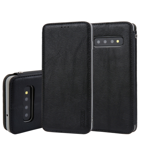 

For Galaxy S10 CMai2 Cloud Skin Series Horizontal Flip Leather Case with Holder & Card Slots(Black)