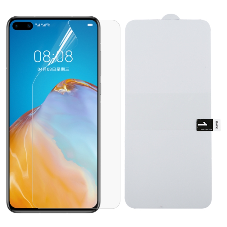 

For Huawei P40 Full Screen Protector Explosion-proof Hydrogel Film