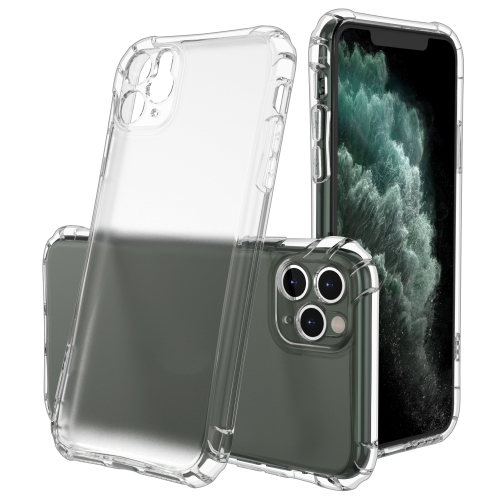 

For iPhone 11 Pro Sound Conversion Hole Transparent TPU Airbag Shockproof Case