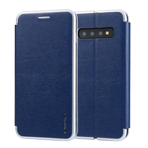 

For Galaxy S10 CMai2 Linglong Series PC+PU Horizontal Flip Leather Case with Holder & Card Slot(Royal Blue)