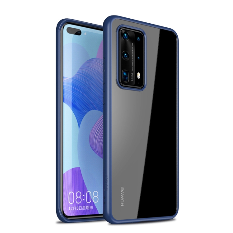 

For Huawei P40 Pro iPAKY Bright Color Series TPU + PC Protective Case(Blue)