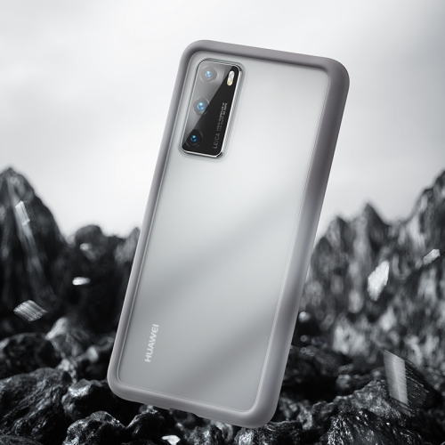 

For Huawei P40 Benks Skin Hand Feeling Series Anti-fall Frosted PC+ TPU Case(Grey)