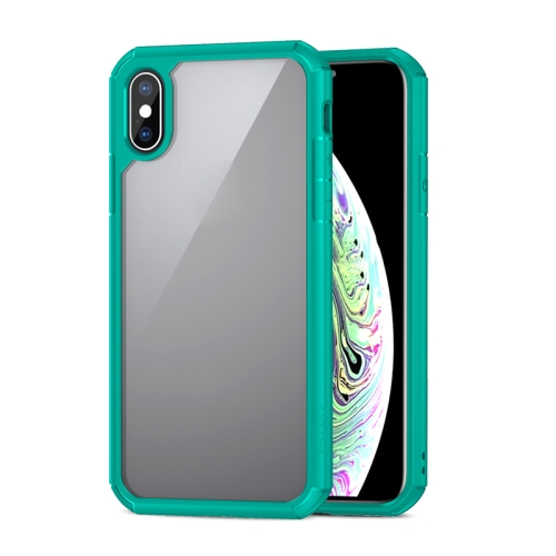 

For iPhone X / XS iPAKY Star King Series TPU + PC Protective Case(Green)