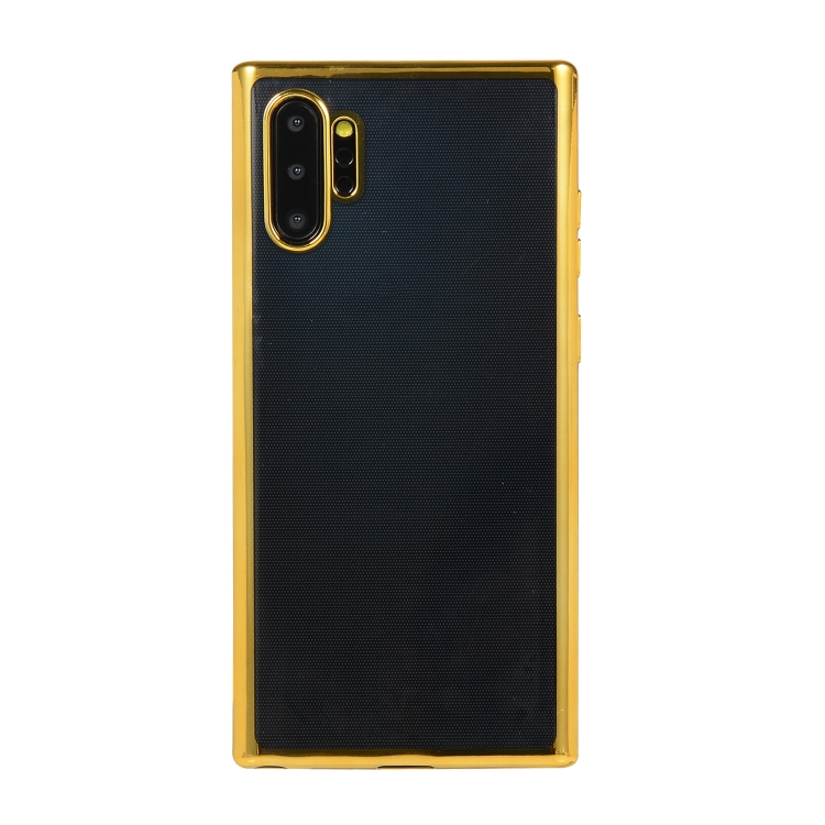 

For Galaxy Note10+ Electroplating TPU Protective Case(Gold)