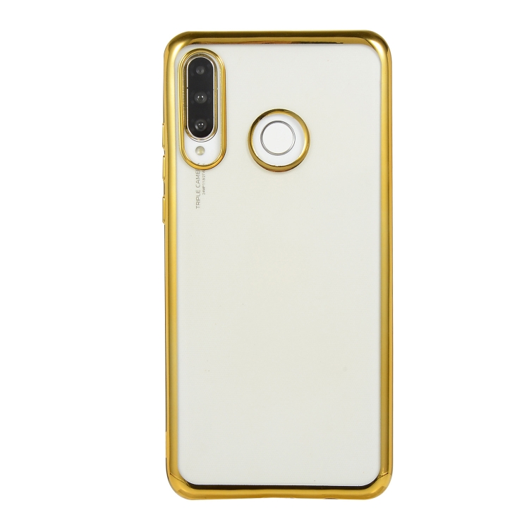 

For Huawei P30 Lite Electroplating TPU Protective Case(Gold)