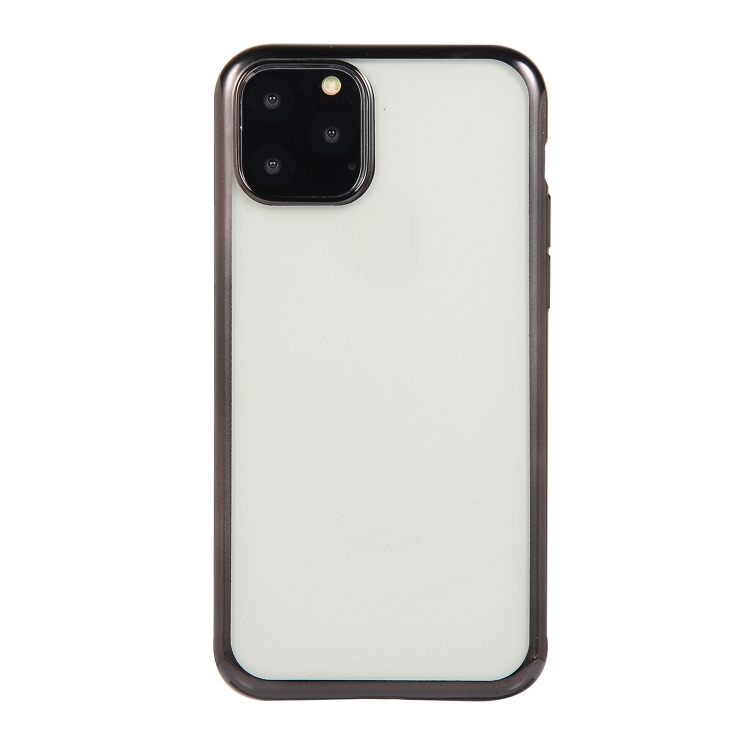 

For iPhone 11 Pro Electroplating TPU Protective Case(Black)