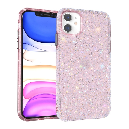 

For iPhone 11 Shiny Diamond Protective Case(Pink)
