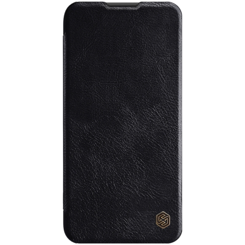 

For Huawei P40 Lite NILLKIN QIN Series Crazy Horse Texture Horizontal Flip Leather Case With Card Slot(Black)