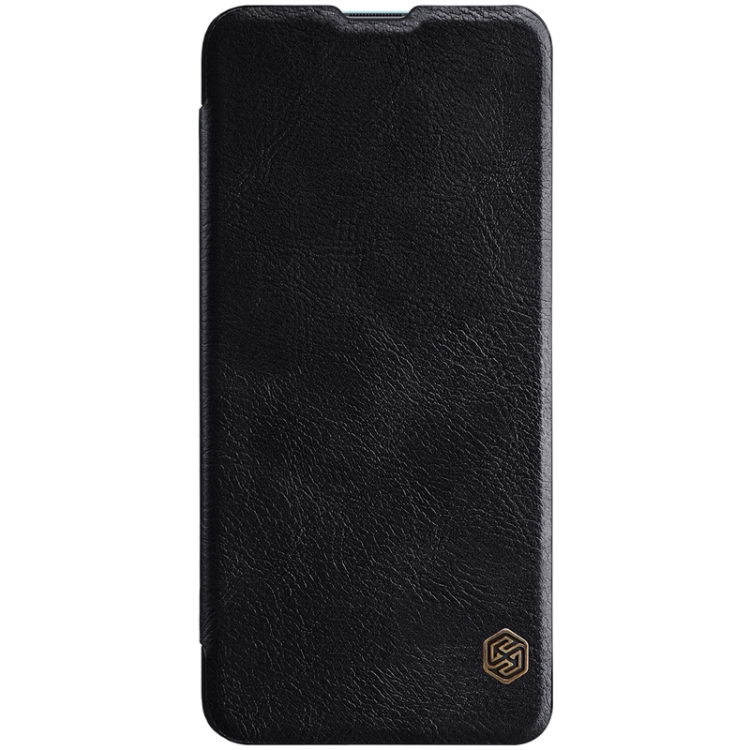 

For Xiaomi Redmi K30 Pro NILLKIN QIN Series Crazy Horse Texture Horizontal Flip Leather Case With Card Slot(Black)