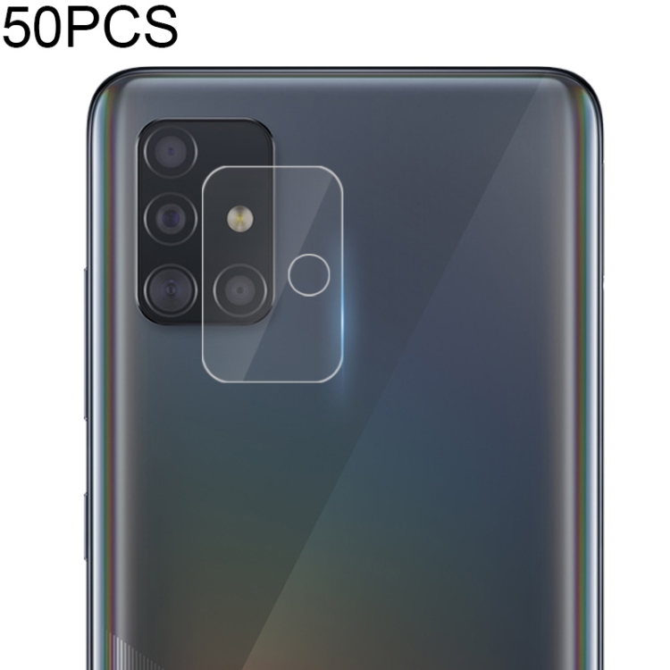 

50 PCS Soft Fiber Back Camera Lens Film for Galaxy A51
