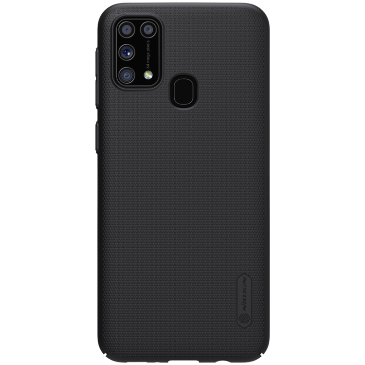 

For Galaxy M31 NILLKIN Frosted Concave-convex Texture PC Protective(Black)