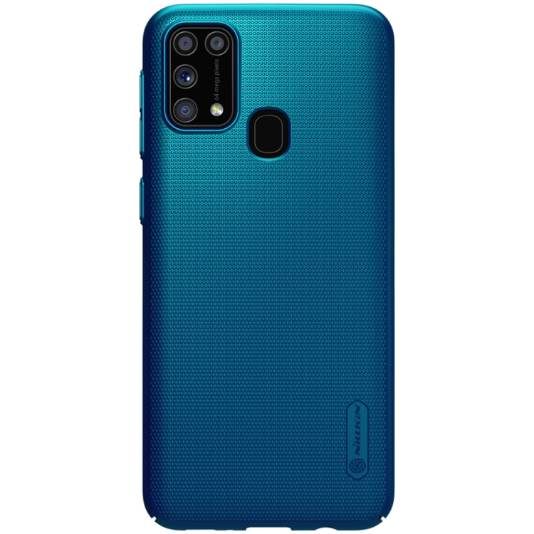 

For Galaxy M31 NILLKIN Frosted Concave-convex Texture PC Protective(Blue)