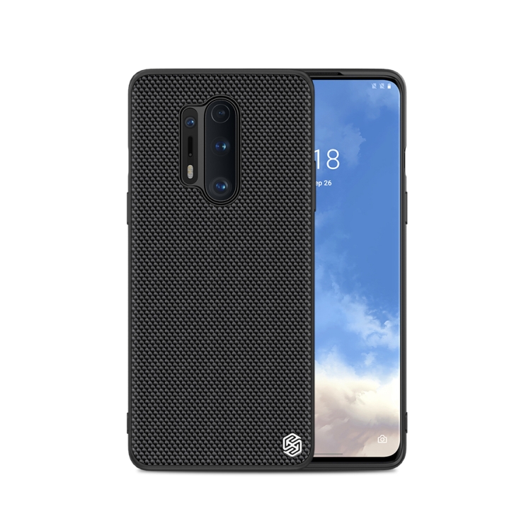 

For OnePlus 8 Pro NILLKIN Nylon Fiber PC+TPU Protective Case(Black)