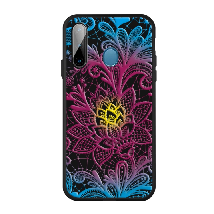 

For Galaxy A11 / M11 Pattern Printing Embossment TPU Mobile Case(Dazzling lace)