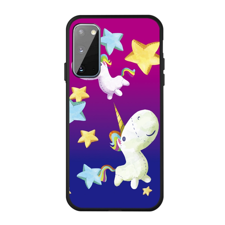 

For Galaxy A41 Pattern Printing Embossment TPU Mobile Case(Pegasus)
