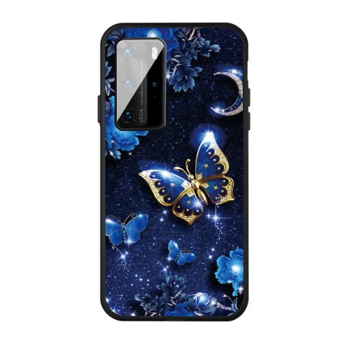 

For Huawei P40 Pattern Printing Embossment TPU Mobile Case(Kingdee)