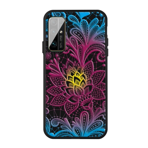 

For Huawei Honor 30 Pro Pattern Printing Embossment TPU Mobile Case(Dazzling lace)