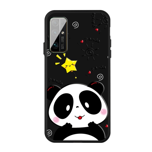 

For Huawei Honor 30s Pattern Printing Embossment TPU Mobile Case(Dummy Bear)