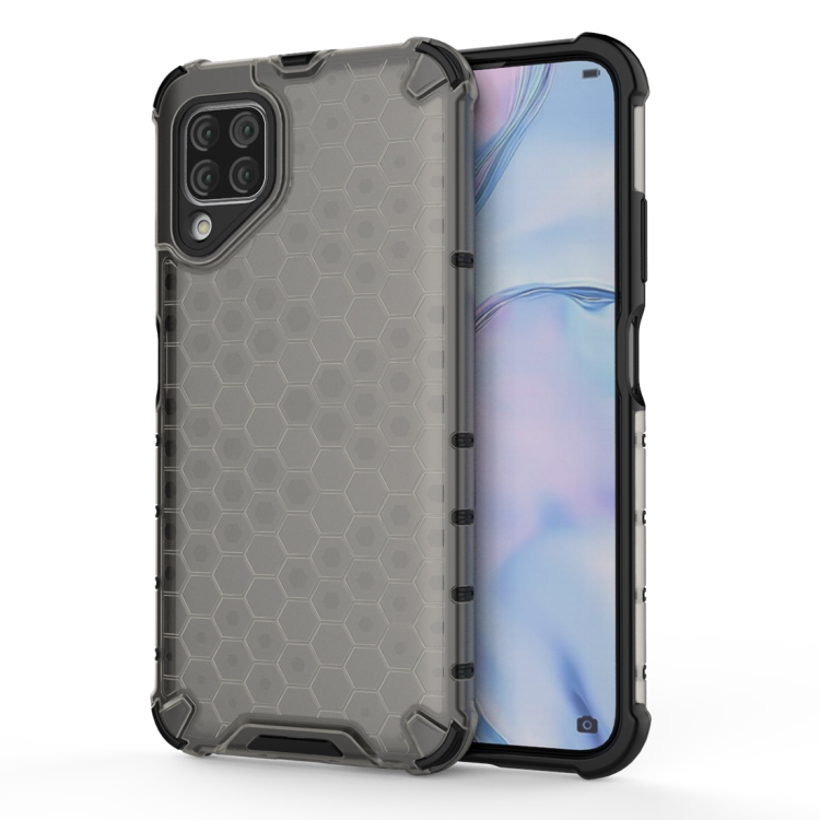 

For Huawei P40 Lite Shockproof Honeycomb PC + TPU Protective Case(Black)