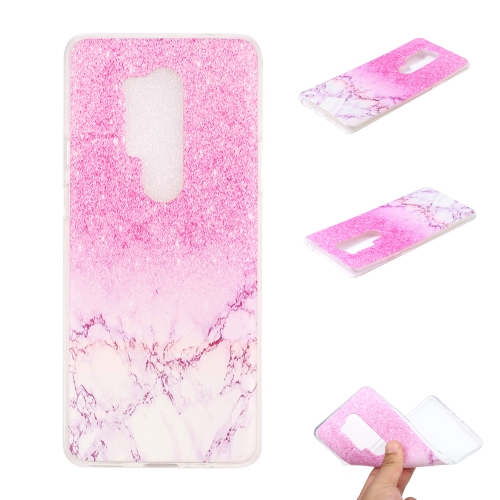

For OnePlus 8 Pro Coloured Drawing Pattern Transparent TPU Case(Marble)