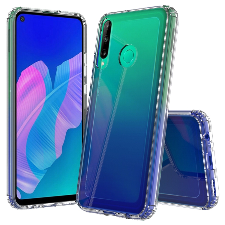 

For Huawei P40 Lite E / Y7P Scratchproof TPU + Acrylic Protective Case(Transparent)