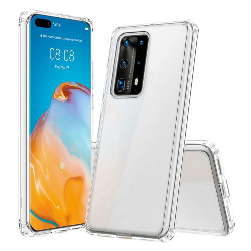 

For Huawei P40 Pro+ Scratchproof TPU + Acrylic Protective Case(Transparent)