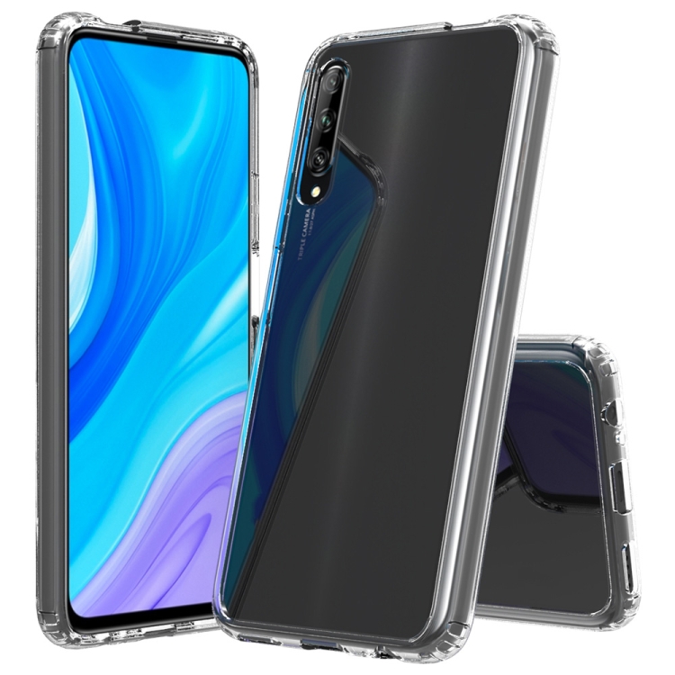 

For Huawei Y9S Scratchproof TPU + Acrylic Protective Case(Transparent)