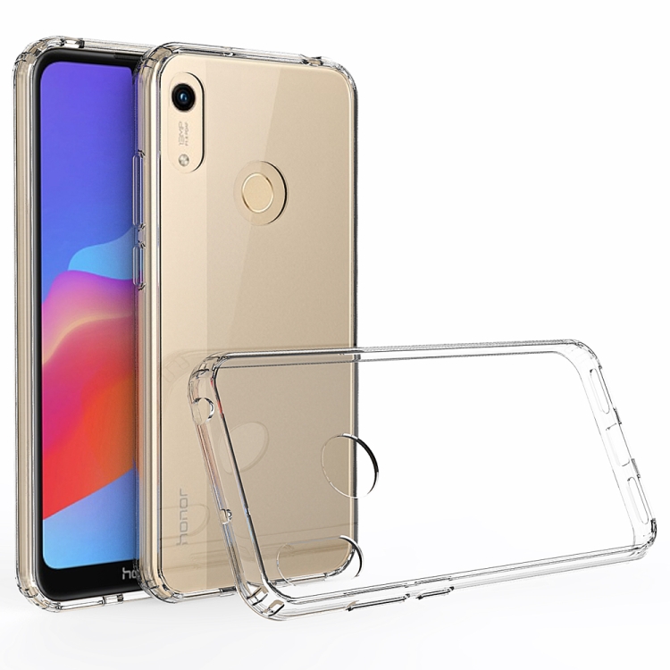 

For Huawei Honor 8A Scratchproof TPU + Acrylic Protective Case(Transparent)