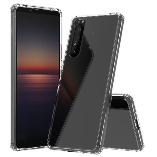 

For Sony Xperia 1 II Scratchproof TPU + Acrylic Protective Case(Transparent)