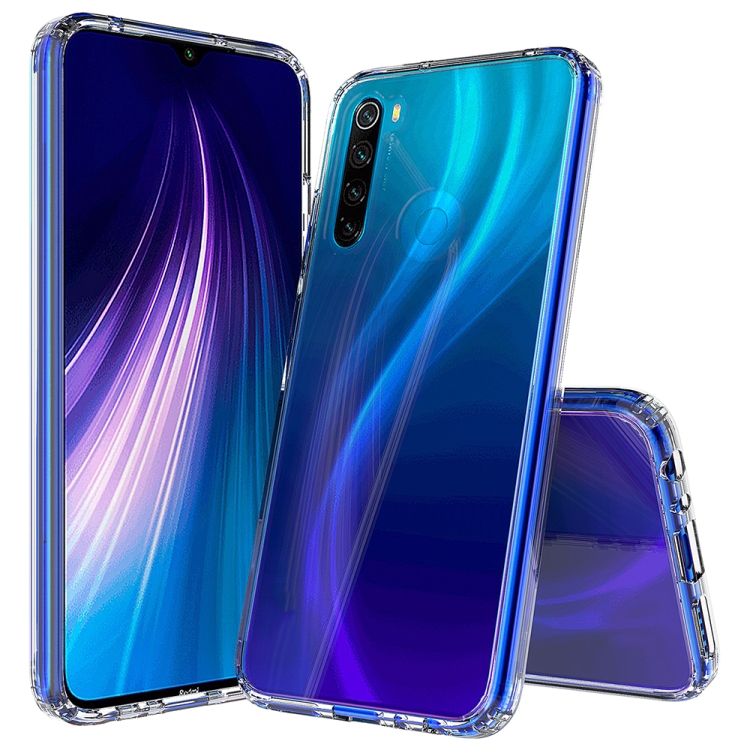 

For Xiaomi Redmi Note 8T Scratchproof TPU + Acrylic Protective Case(Transparent)