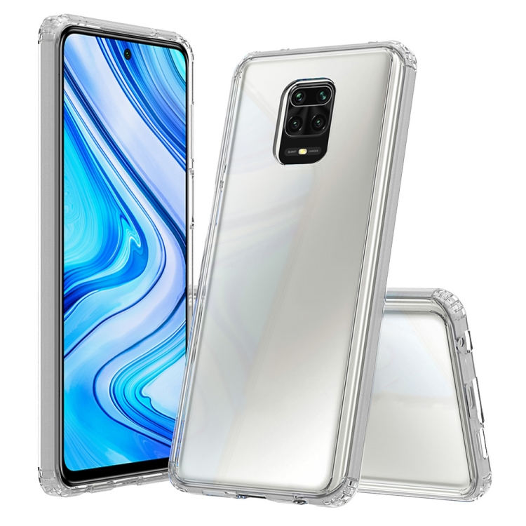 

For Xiaomi Redmi Note 9 Pro Scratchproof TPU + Acrylic Protective Case(Transparent)