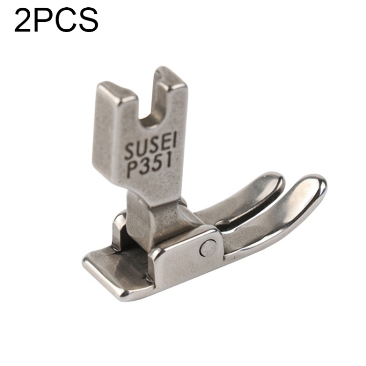 

10 PCS P351 Industrial Sewing Machine Flat Car Presser Foot Presser Foot Flat Sewing Machine Presser Foot, Style:Ordinary All-steel
