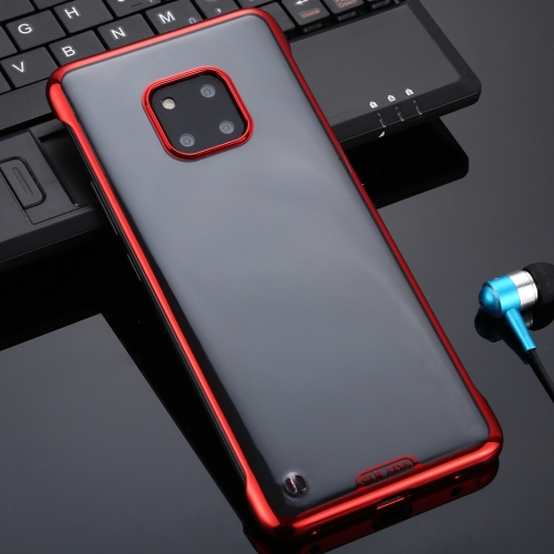

For Huawei Mate 20 Pro SULADA Borderless Drop-proof Vacuum Plating PC Case(Red)