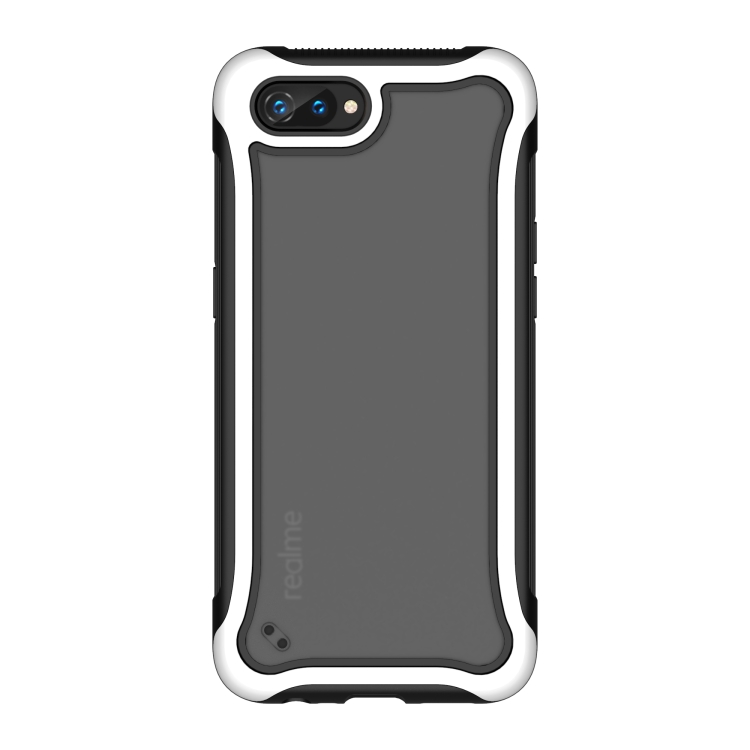 

For OPPO Realme C2 Blade Series Transparent AcrylicProtective Case(White)