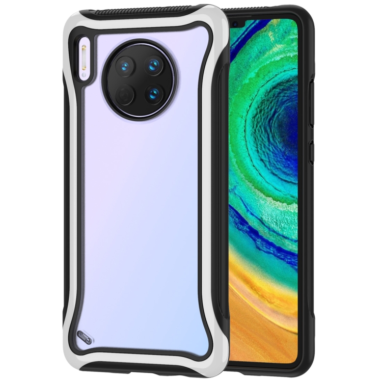 

For Huawei Mate 30 Blade Series Transparent AcrylicProtective Case(White)