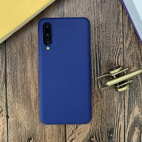 

For Huawei P20 Pro Shockproof Frosted TPU Protective Case(Dark Blue)