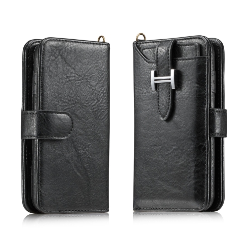 

For iPhone 6 / 6s Elegant Series H-type Buckle Horizontal Flip Leather Case with Card Slots & Wallet & Photo Frame(Black)