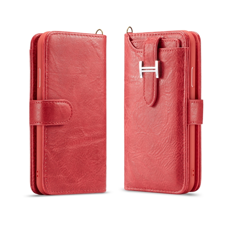

For iPhone 11 Pro Max Elegant Series H-type Buckle Horizontal Flip Leather Case with Card Slots & Wallet & Photo Frame(Red)