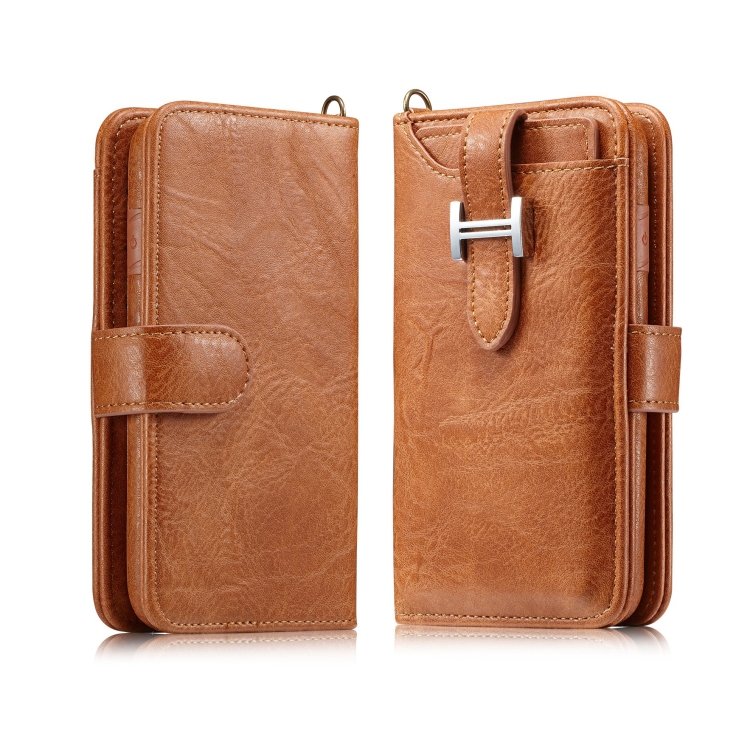 

For Galaxy S9 Elegant Series H-type Buckle Horizontal Flip Leather Case with Card Slots & Wallet & Photo Frame(Brown)