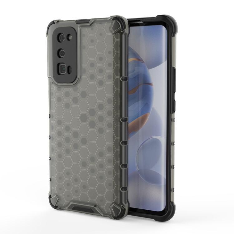 

For Huawei Honor 30 Pro Shockproof Honeycomb PC + TPU Protective Case(Black)