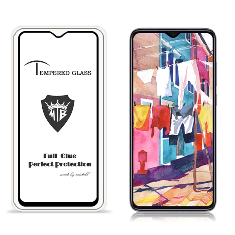 

For Xiaomi Redmi Note 8T MIETUBL 9H Full Glue Full Screen Tempered Glass Film