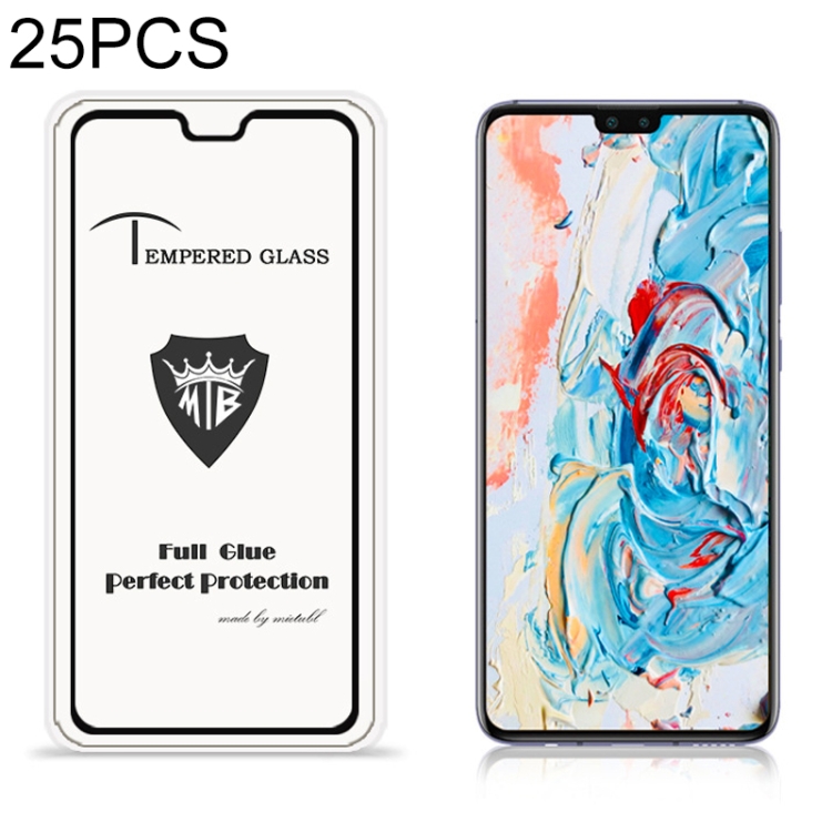 

For Huawei Mate 30 25 PCS MIETUBL 9H Full Glue Full Screen Tempered Glass Film