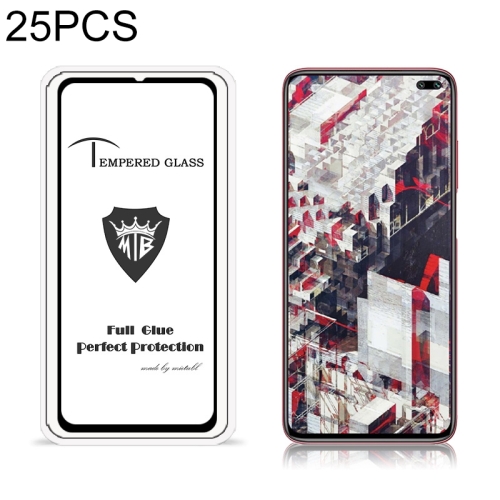

For Xiaomi Redmi K30 25 PCS MIETUBL 9H Full Glue Full Screen Tempered Glass Film